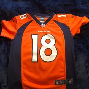 Denver Broncos Peyton Manning Jersey Orange NFL boys small